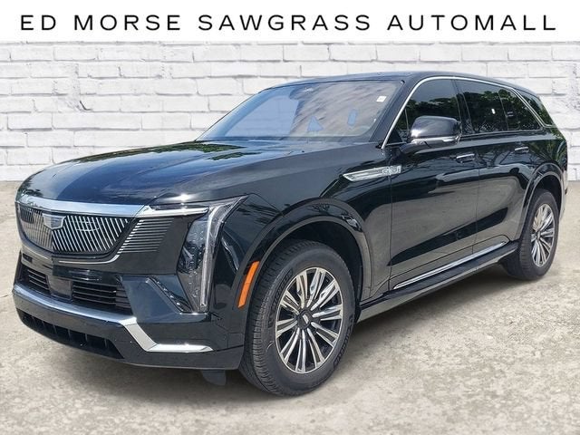 2026 Cadillac ESCALADE IQ Luxury in Black Raven — front three-quarter view