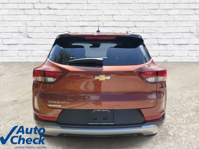 2021 Chevrolet Trailblazer — rear three-quarter view